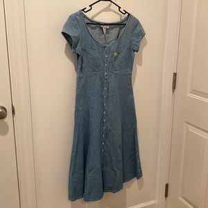 Next Era 90s Vintage Denim Dress